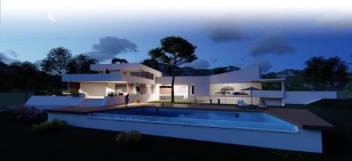 Anteproyecto de vivienda unifamiliar en Pozuelo de Alarcón (Madrid) 